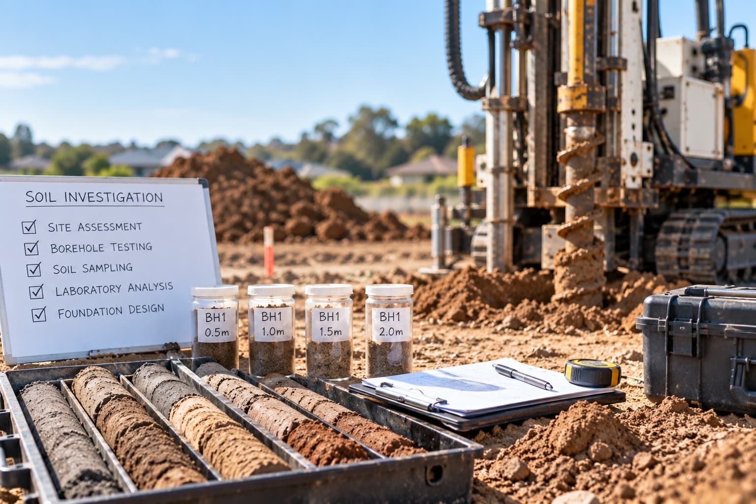 Soil Testing & Site Classification — example 3