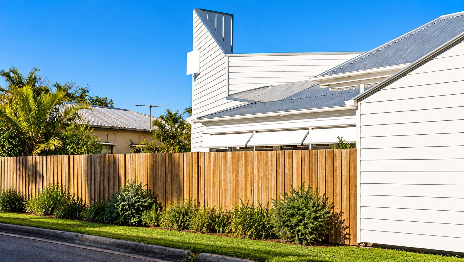 Completed second-storey extension addition on an existing Brisbane home